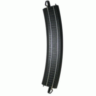 HO 18" Curved EZ Track, Steel Alloy, was $2.99
